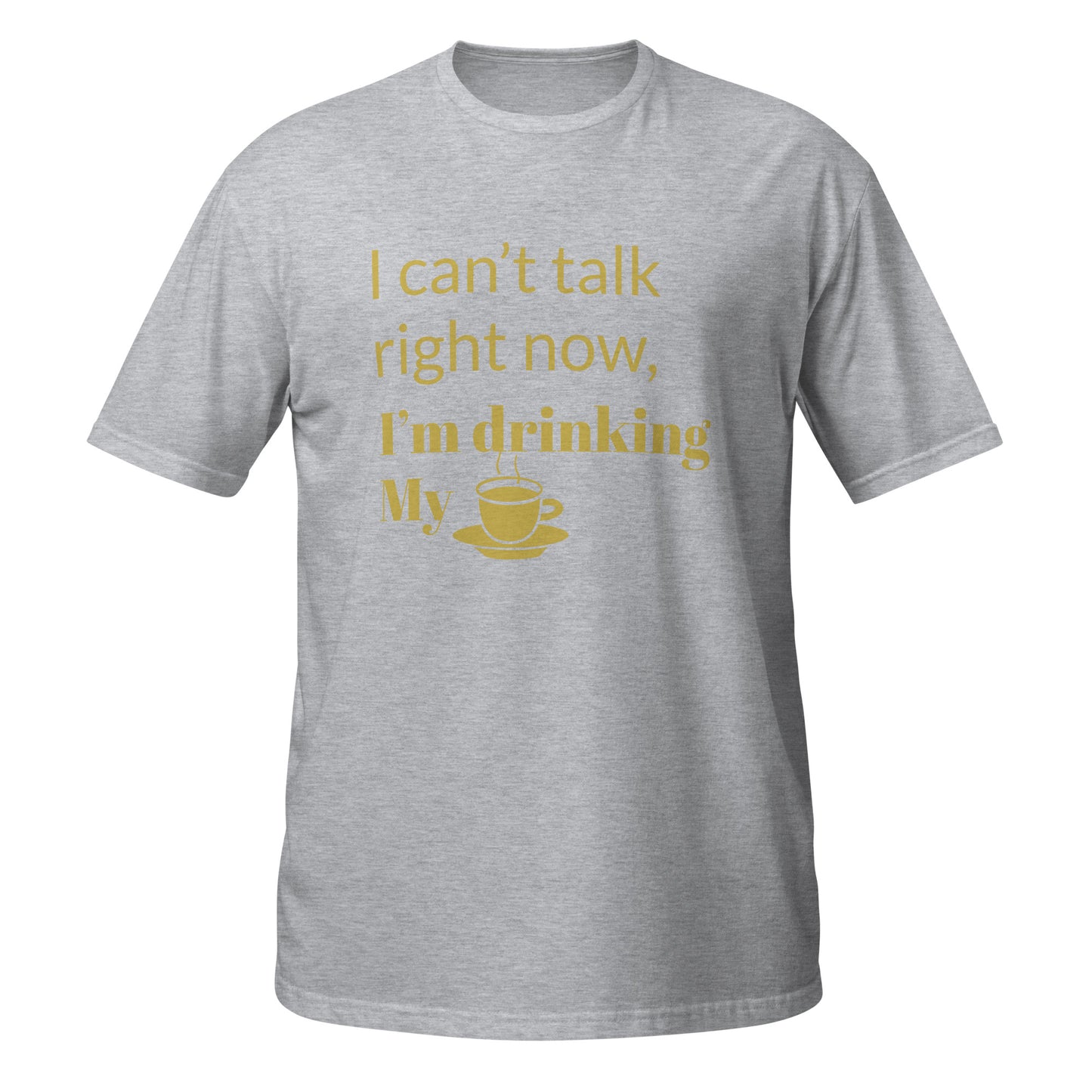 Drinking Coffee Short-Sleeve Unisex T-Shirt