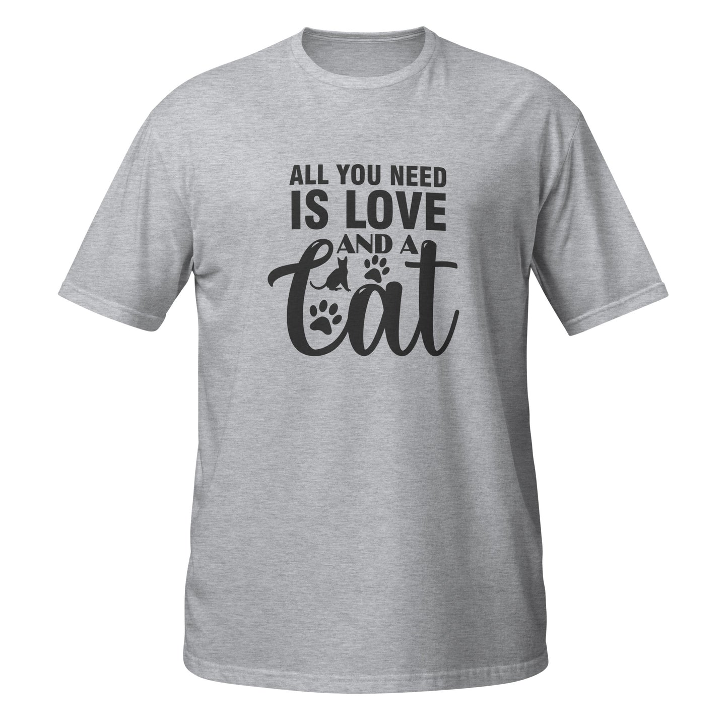 Love And A Cat Short-Sleeve Unisex T-Shirt