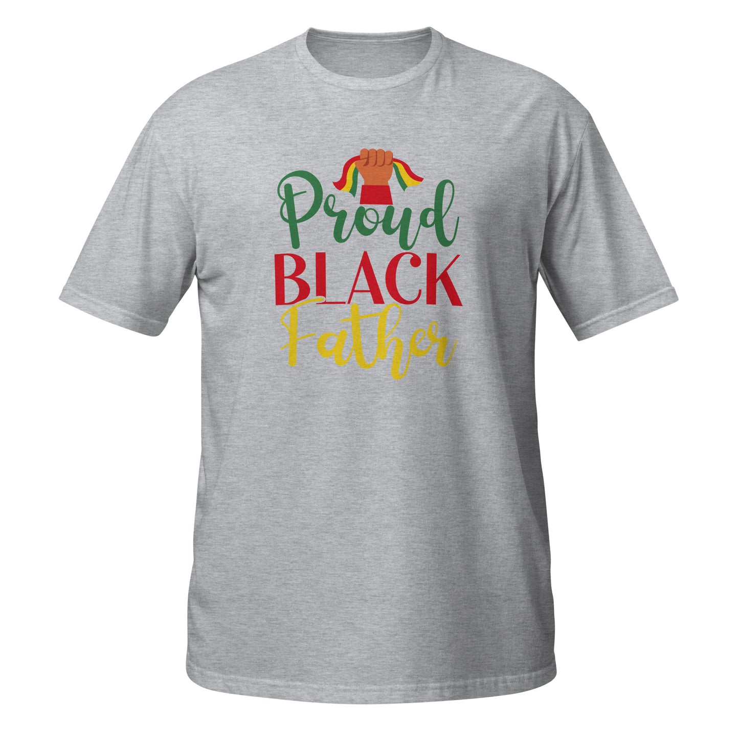 Black Father Short-Sleeve Unisex T-Shirt