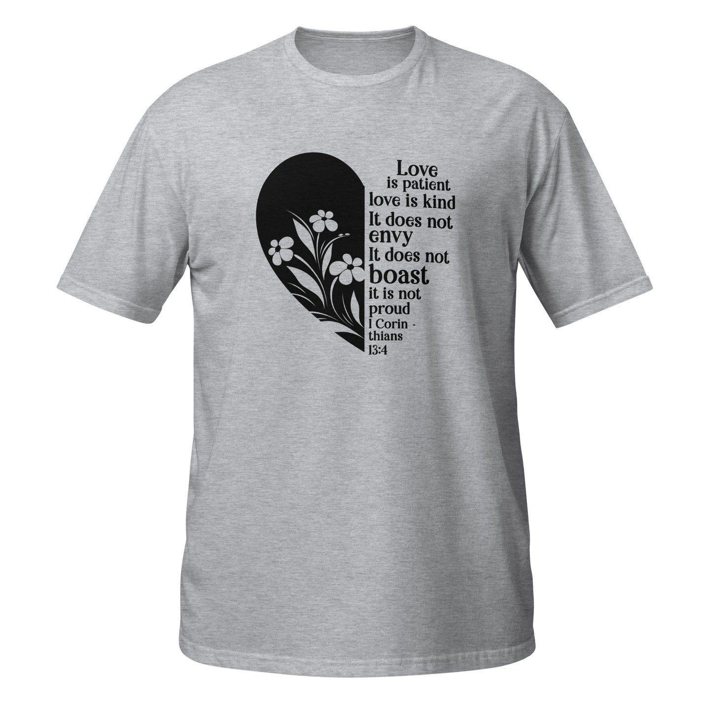 Love Is Patient Short-Sleeve Unisex T-Shirt