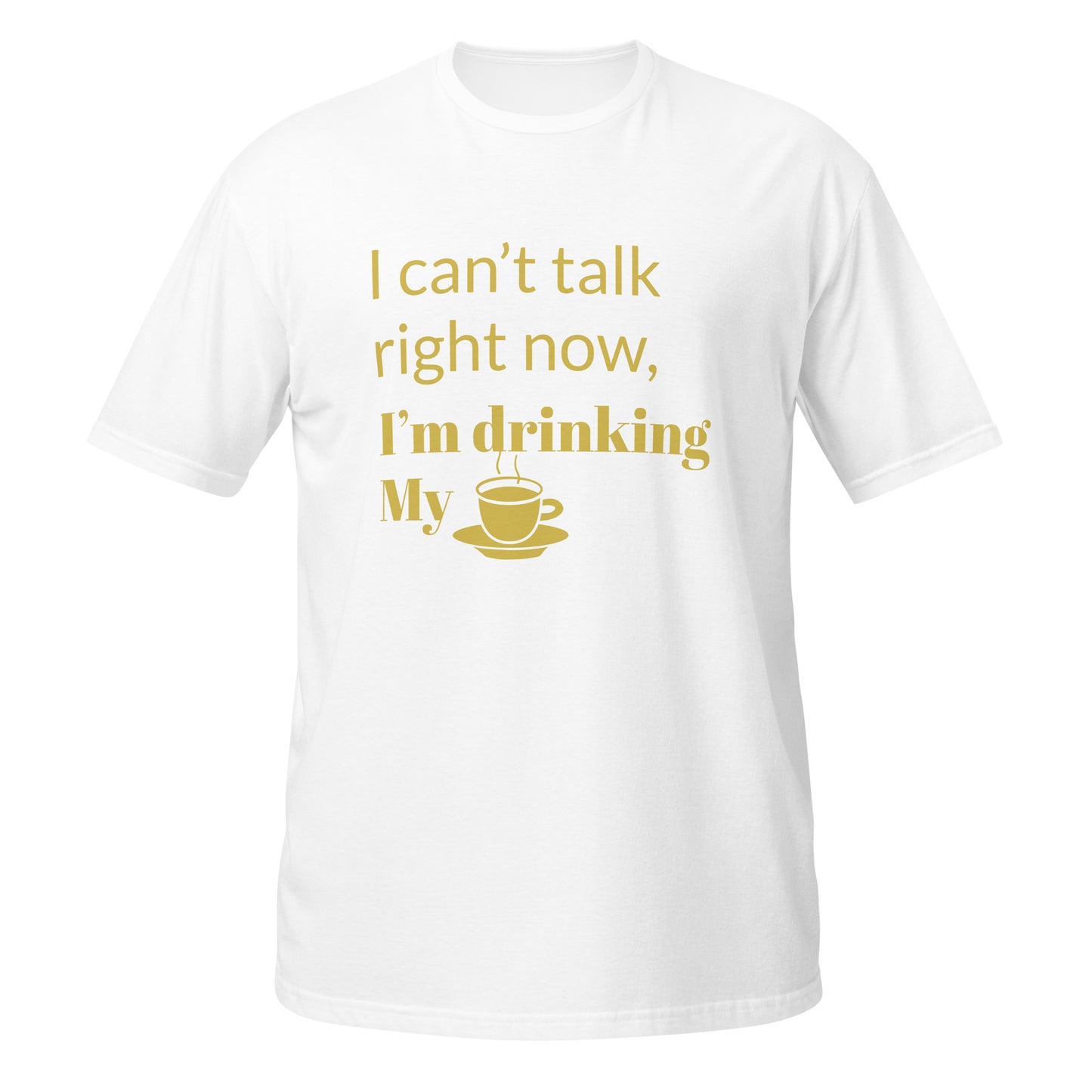 Drinking Coffee Short-Sleeve Unisex T-Shirt