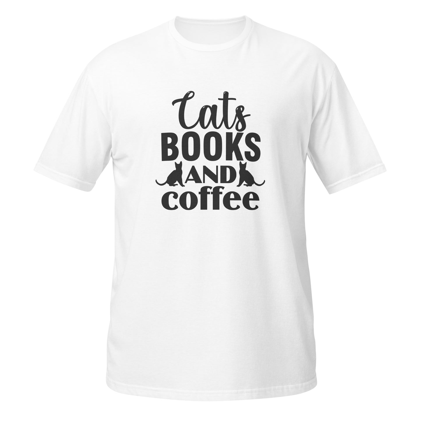 Cats Books Short-Sleeve Unisex T-Shirt