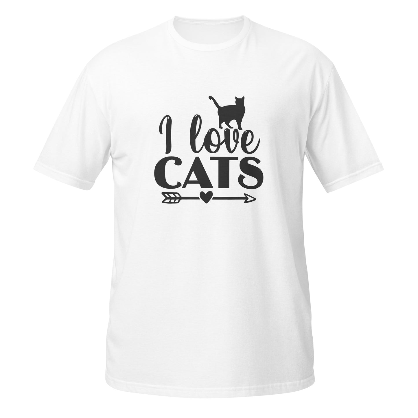 I Love Cats Short-Sleeve Unisex T-Shirt