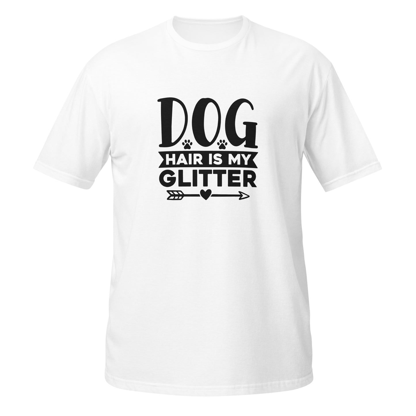 Dog Hair Is My Glitter Short-Sleeve Unisex T-Shirt