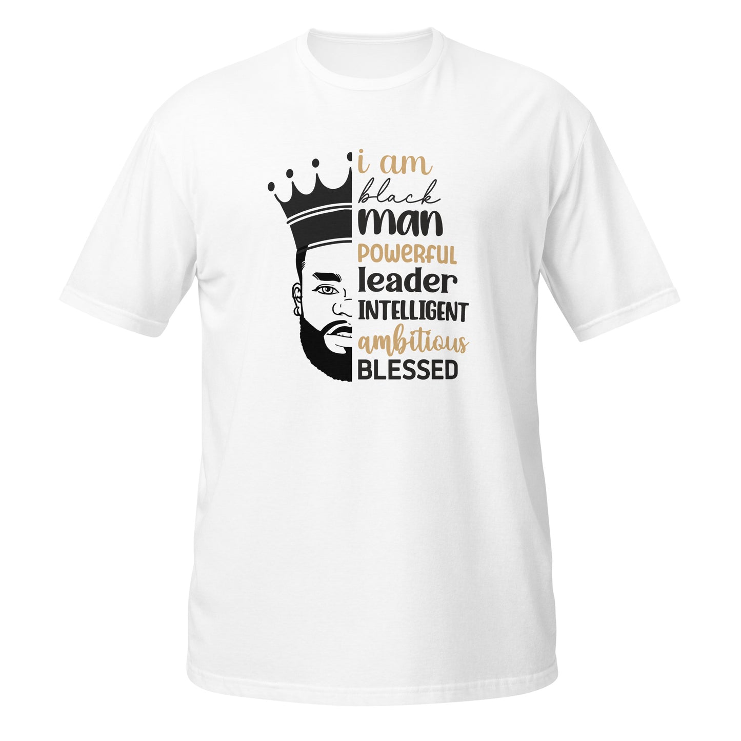 I Am Black Man Short-Sleeve Unisex T-Shirt