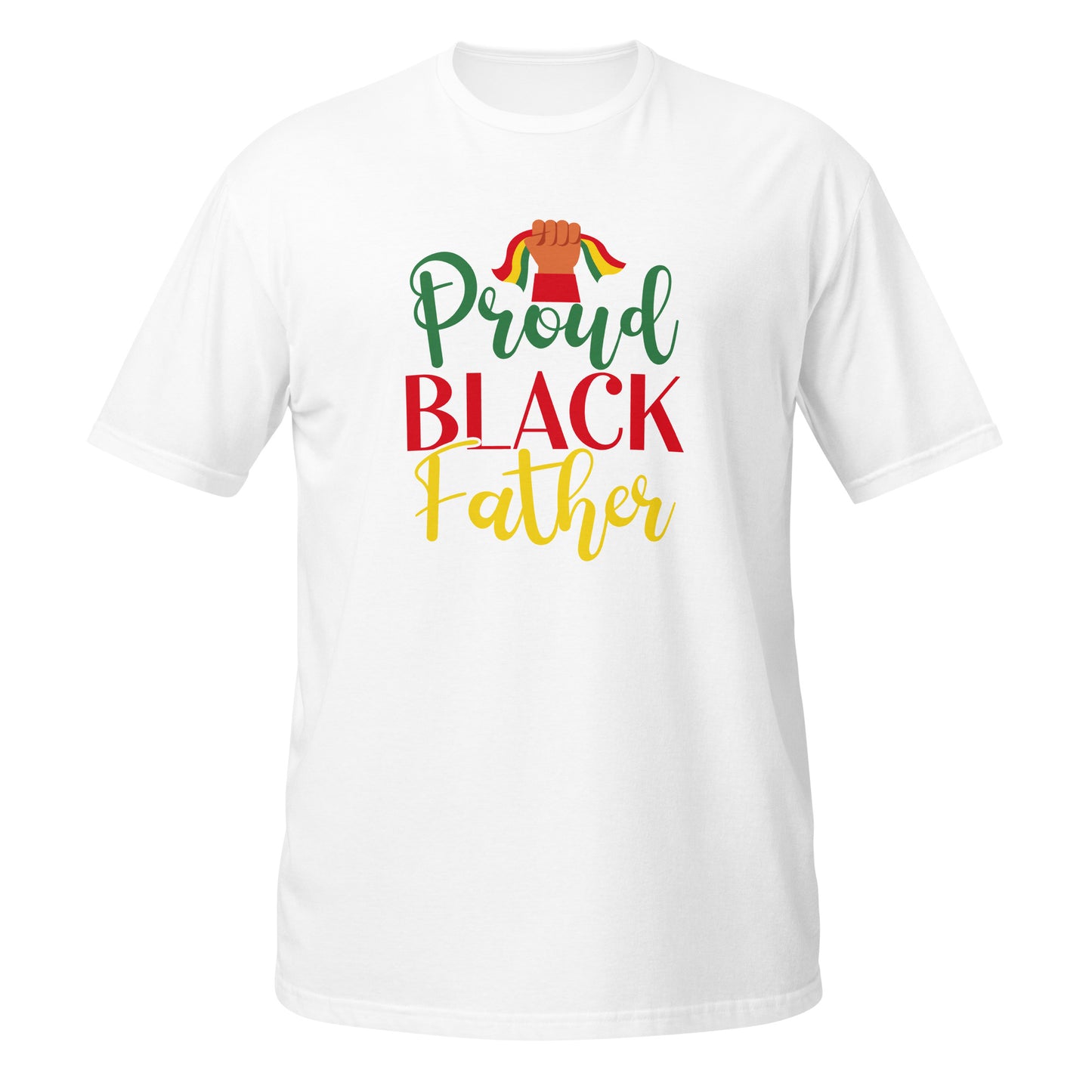 Black Father Short-Sleeve Unisex T-Shirt