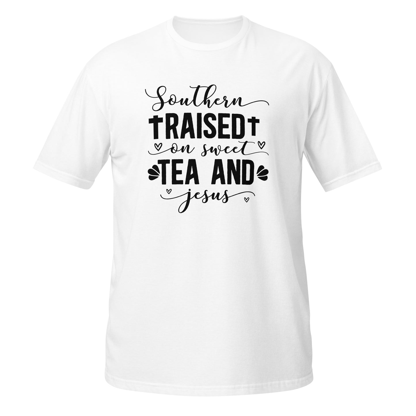 Tea And Jesus Short-Sleeve Unisex T-Shirt