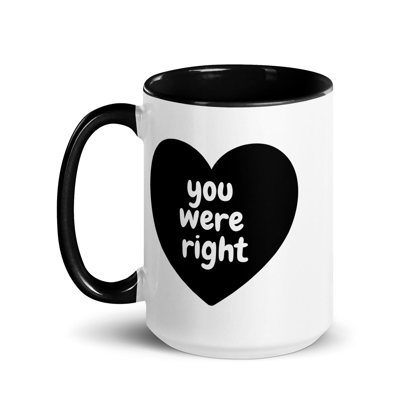 God Answers Prayer Mug with Black Color Inside