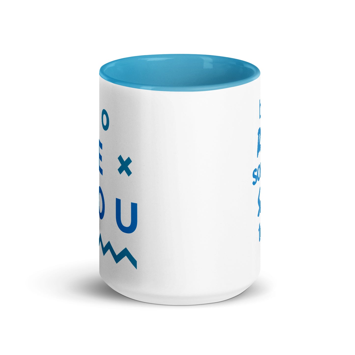 Be The Reason Mug with Blue Color Inside