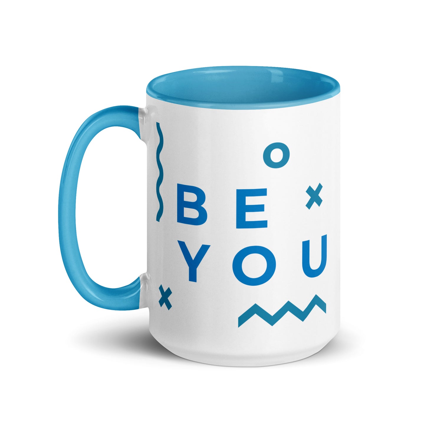 Be The Reason Mug with Blue Color Inside