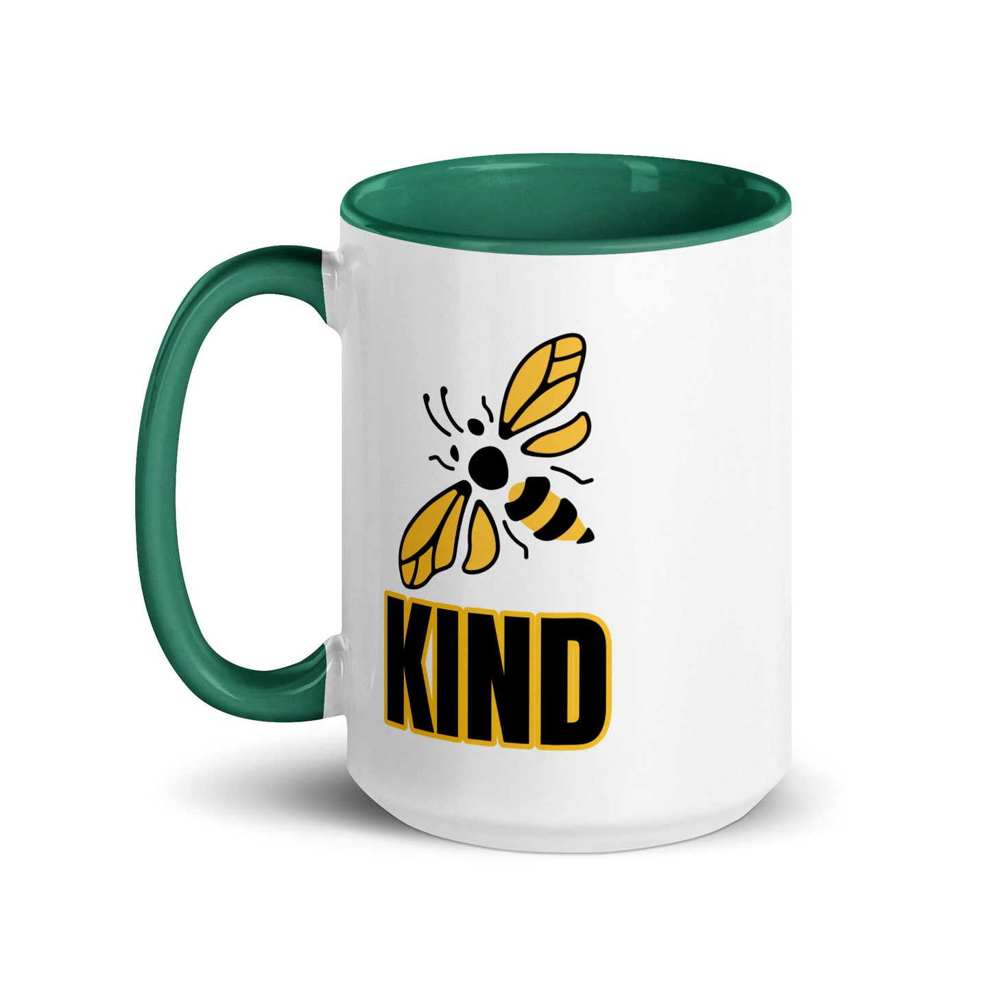 Bee Kind Mug with Color Inside