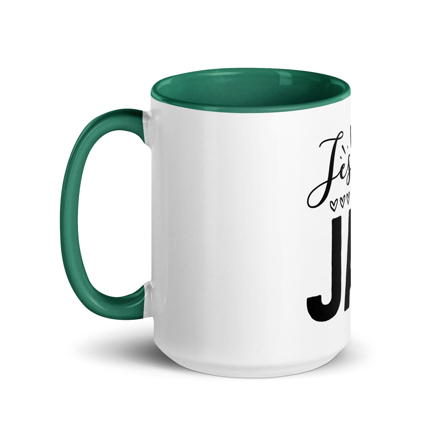 Jesus Is Mug with Color Inside