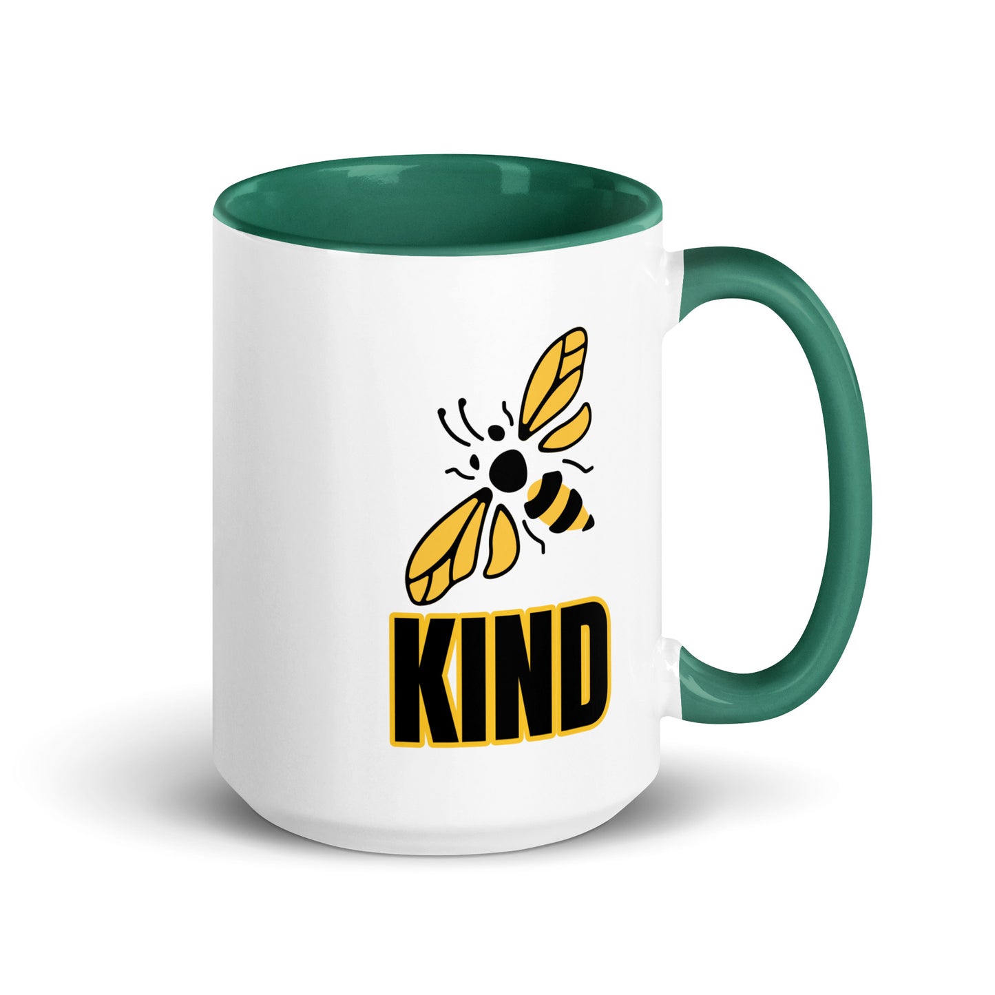 Bee Kind Mug with Color Inside