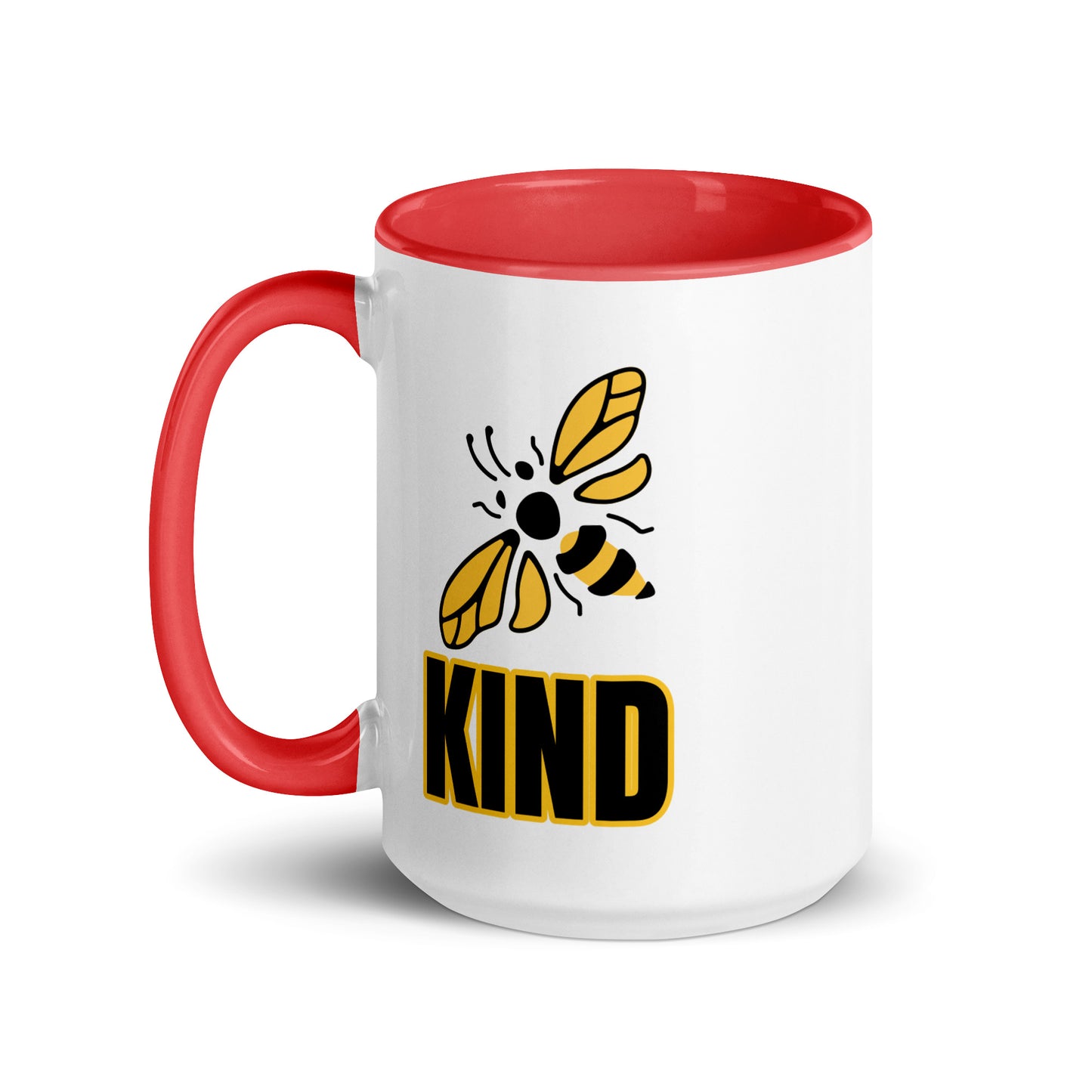 Bee Kind Mug with Color Inside