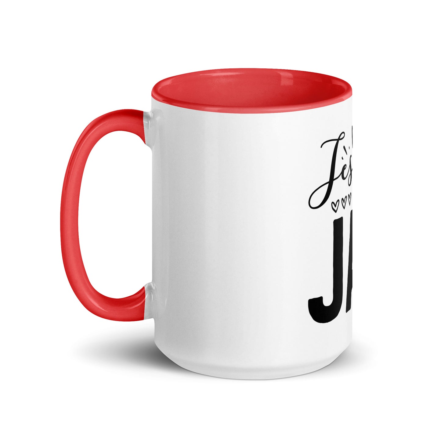 Jesus Is Mug with Color Inside