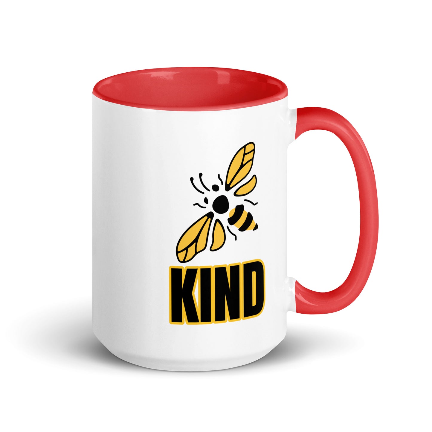 Bee Kind Mug with Color Inside