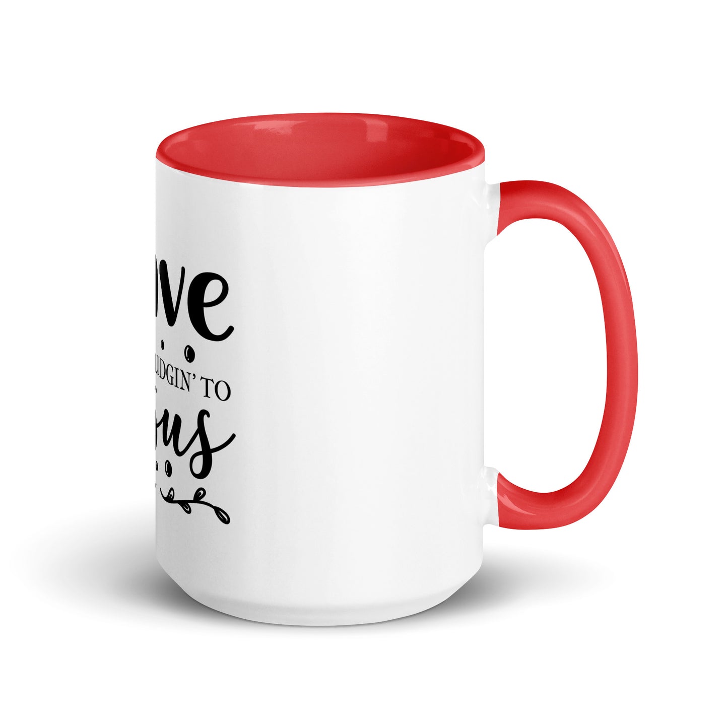 Leave The Mug with Color Inside