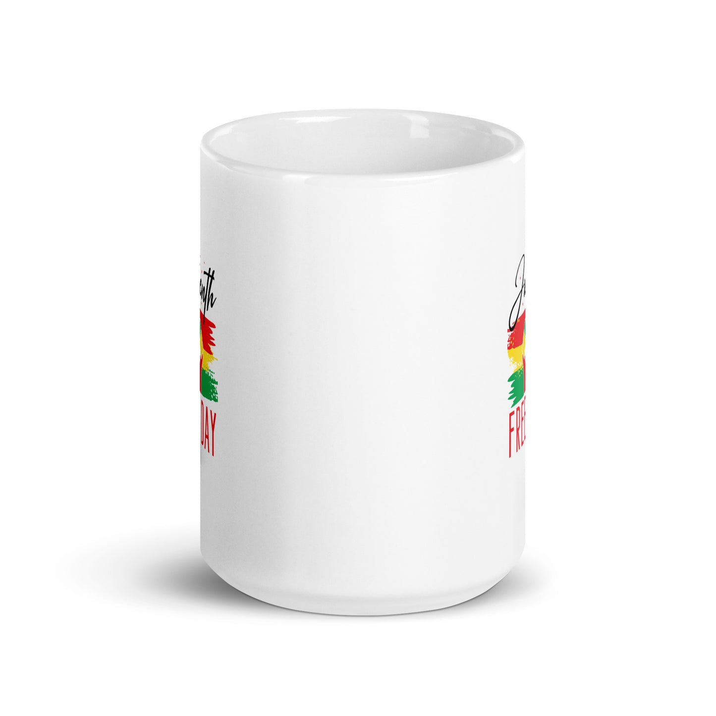 Freedom White Glossy Mug