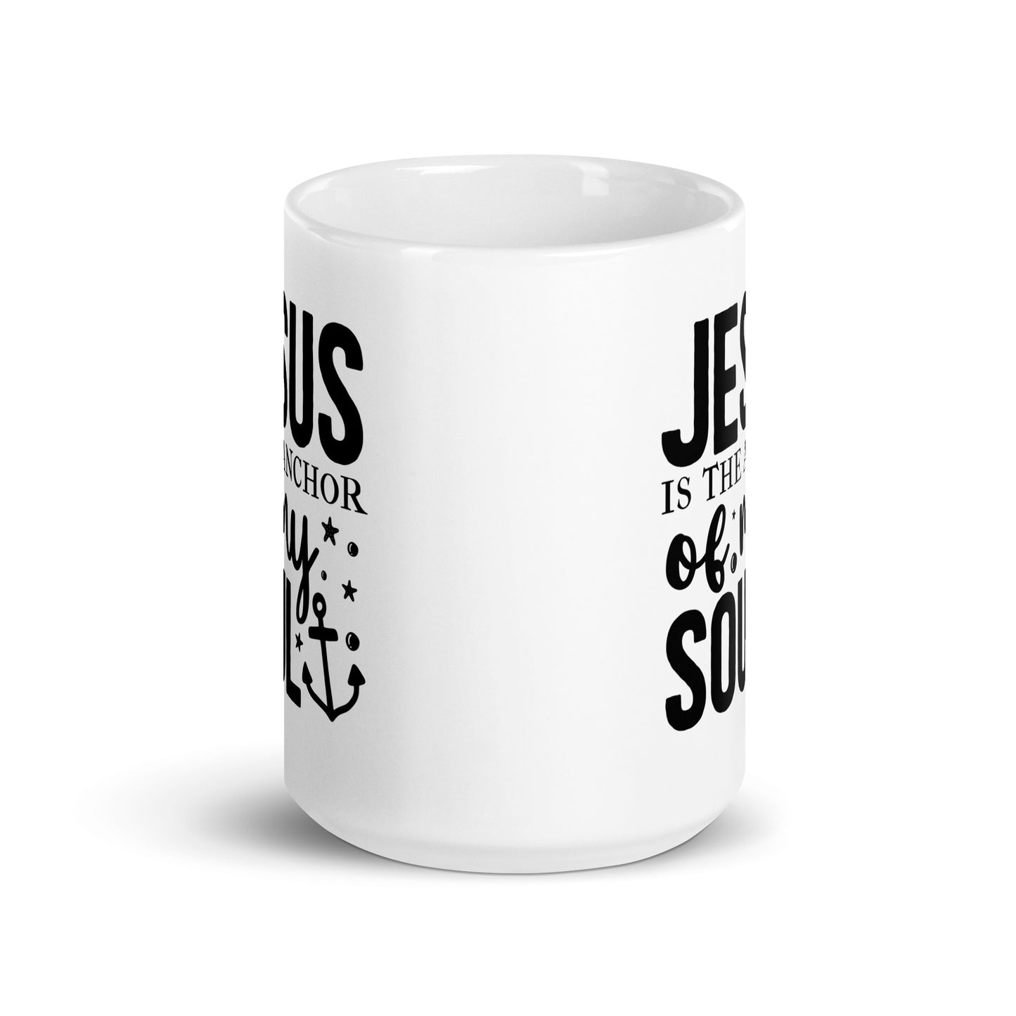 Anchor Of White Glossy Mug