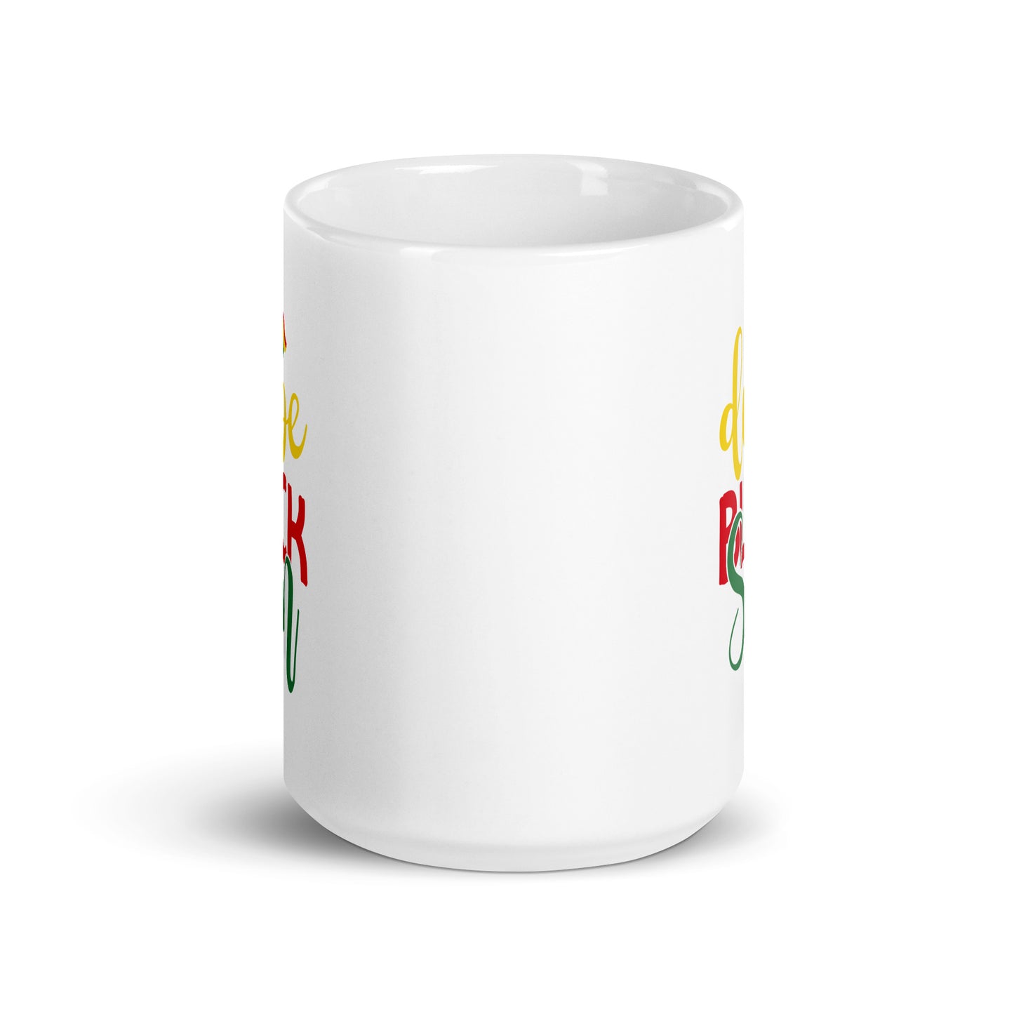 Black Son White Glossy Mug