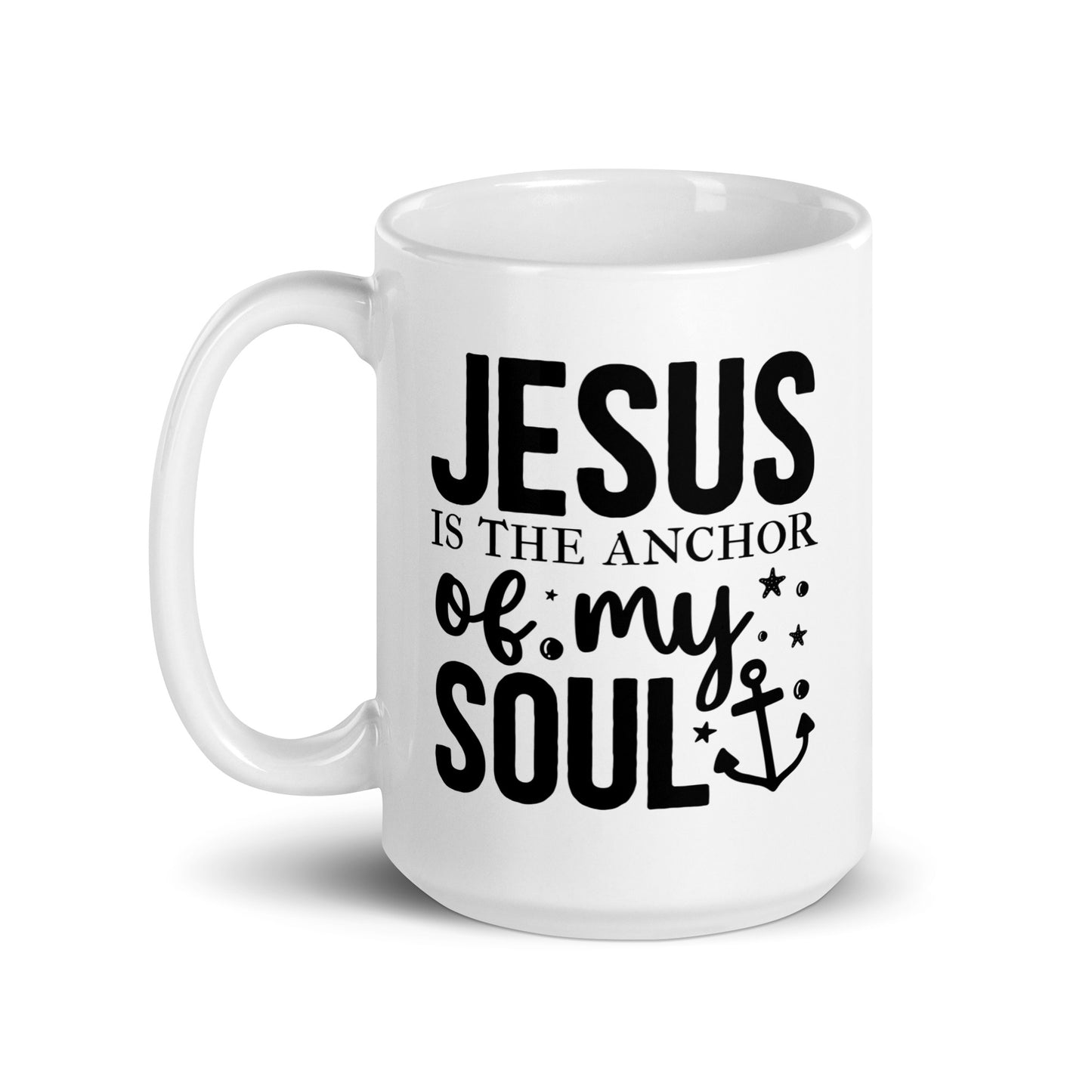 Anchor Of White Glossy Mug