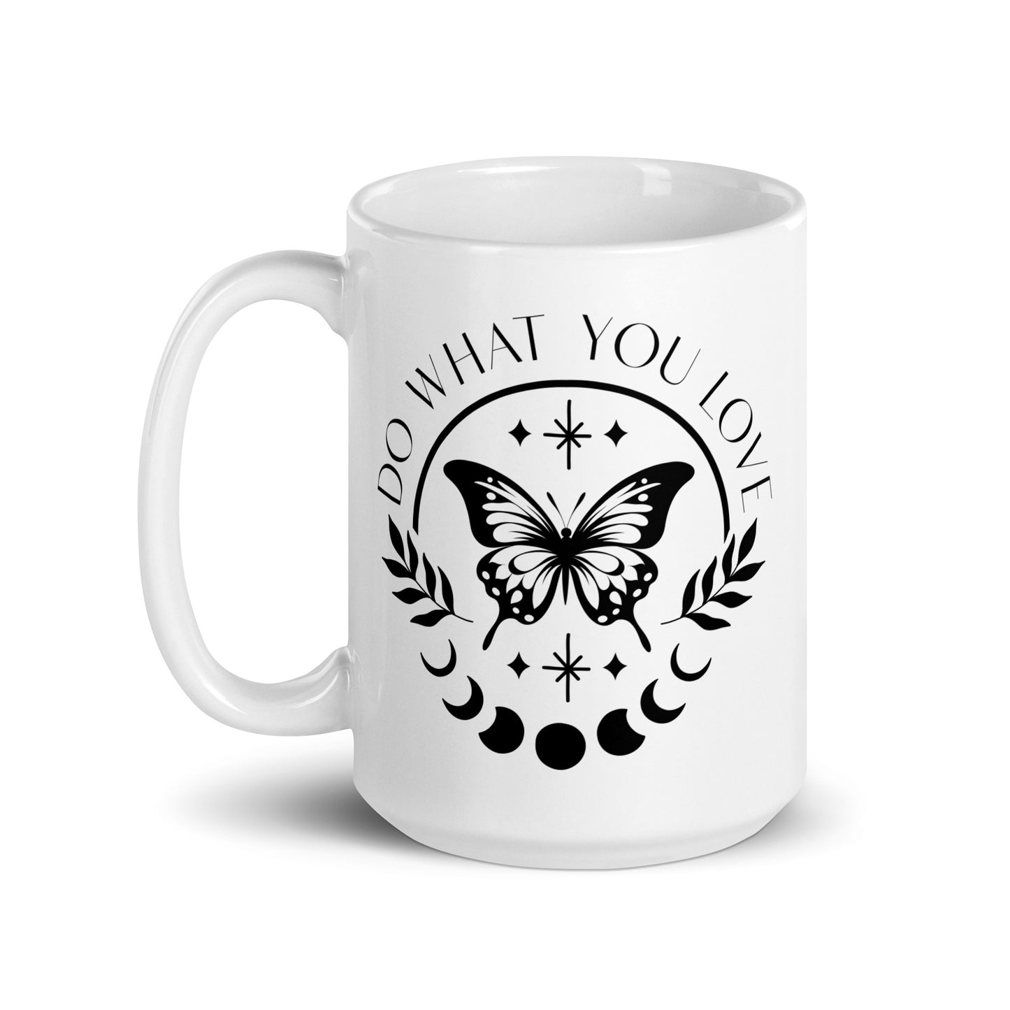 You Love White Glossy Mug