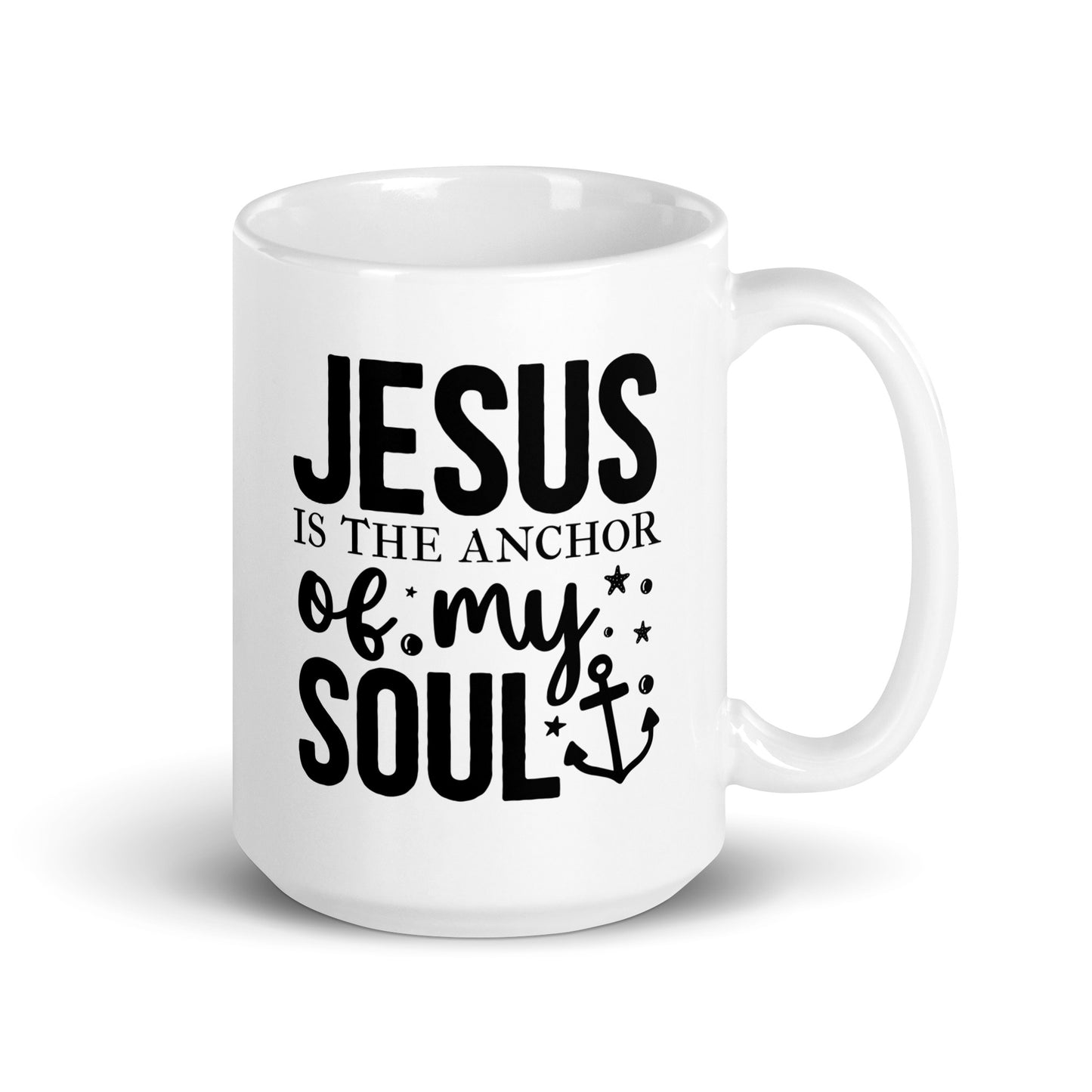 Anchor Of White Glossy Mug