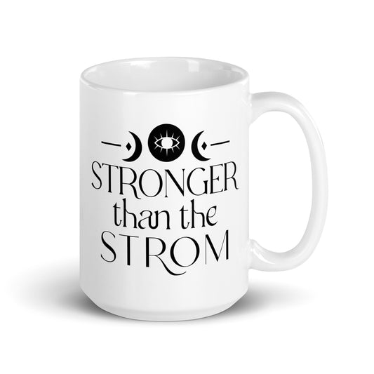 Stronger White Glossy Mug