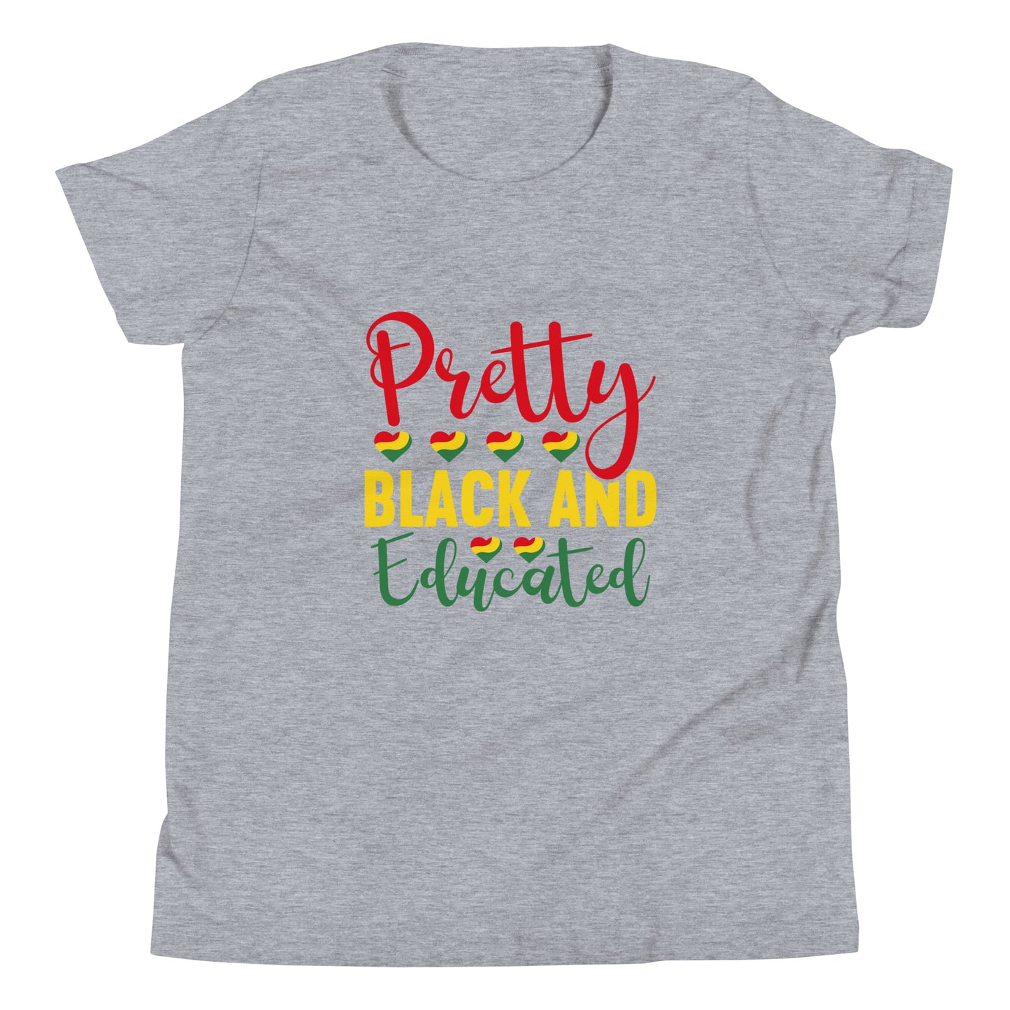 Black And Educated Youth Short Sleeve T-Shirt