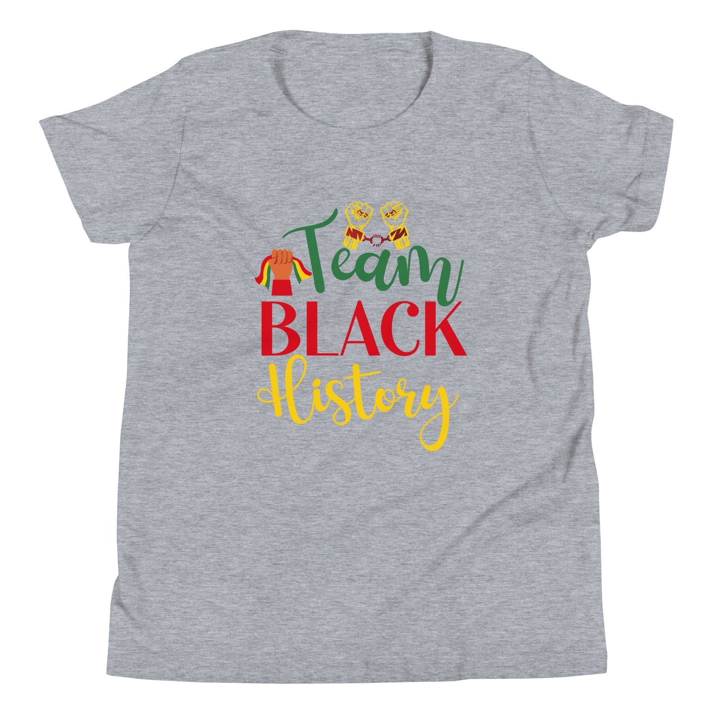 Team Black Youth Short Sleeve T-Shirt