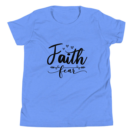 Faith Fear Youth Short Sleeve T-Shirt