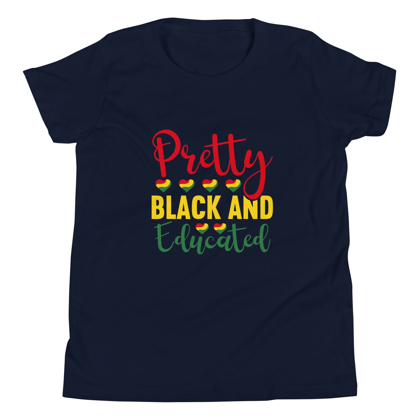 Black And Educated Youth Short Sleeve T-Shirt