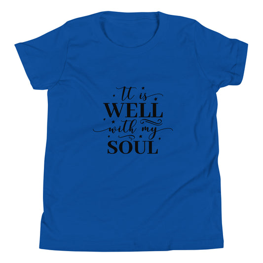 It Is Well Youth Short Sleeve T-Shirt