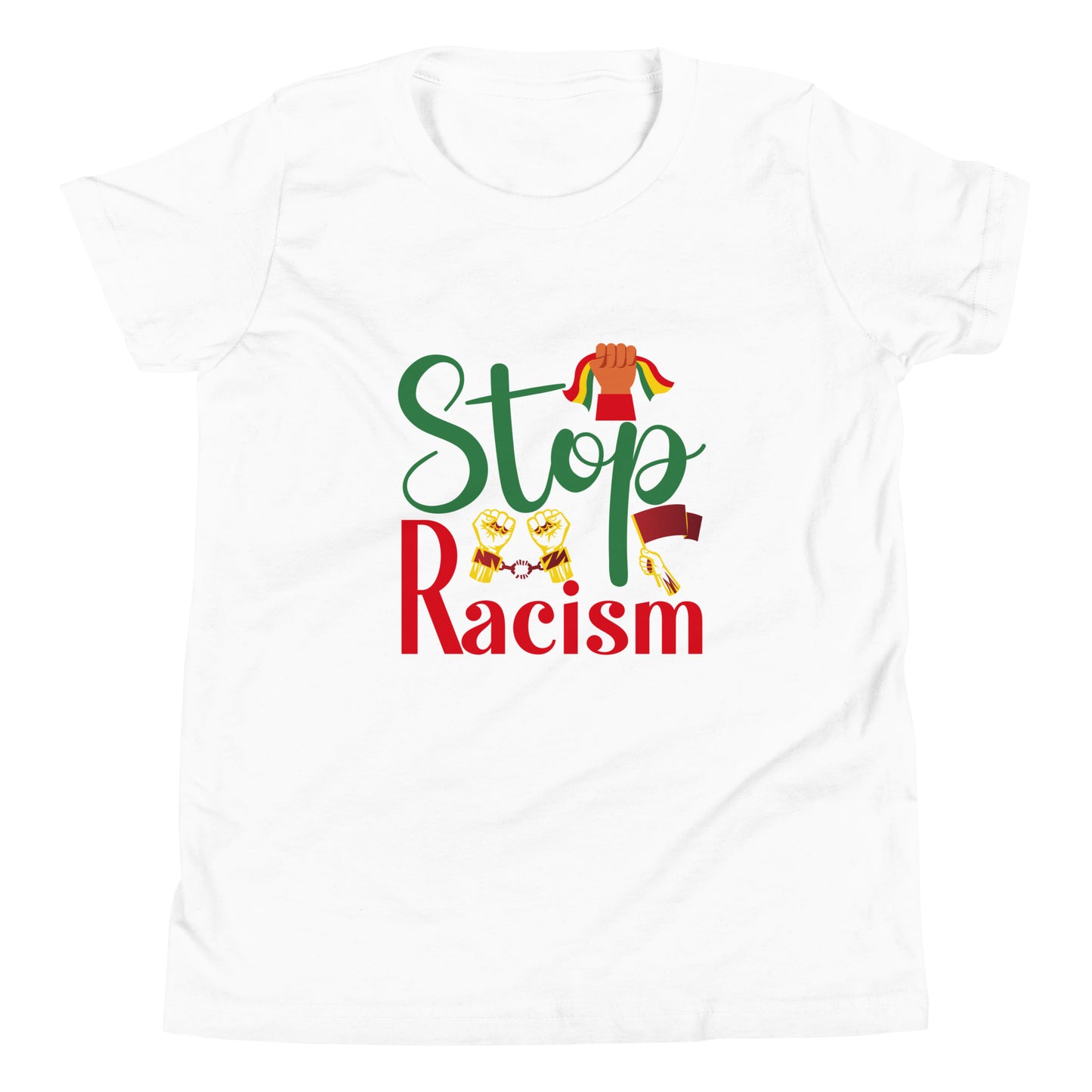 Stop Racism Youth Short Sleeve T-Shirt