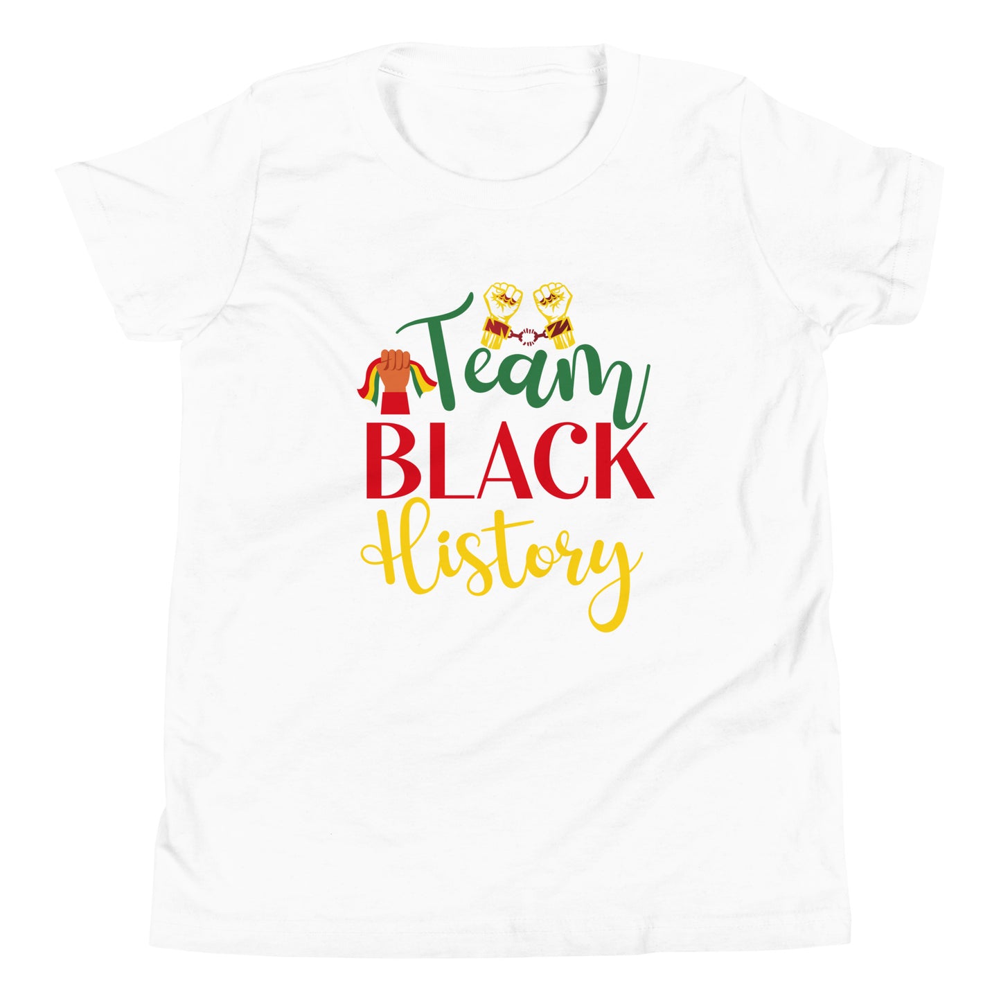 Team Black Youth Short Sleeve T-Shirt