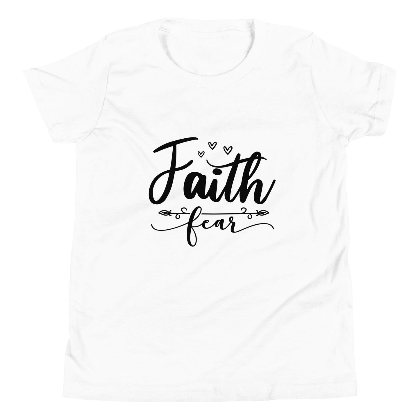 Faith Fear Youth Short Sleeve T-Shirt